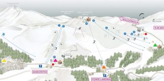 Cartina impianti e piste Sarnano Sassotetto