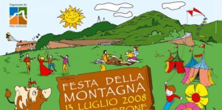 locandina della festa della montagna organizzata dalla pro nerone