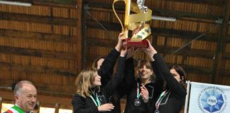 immagine premiazione campionati italiani assoluti di curling 2011