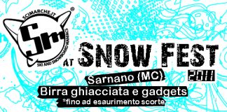 evento locandina snowfest sarnano 2011