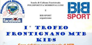 immagine locandina primo trofeo Frontignano MTB Kids