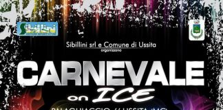 locandina carnevale on ice 2015 palaghiaccio di ussita