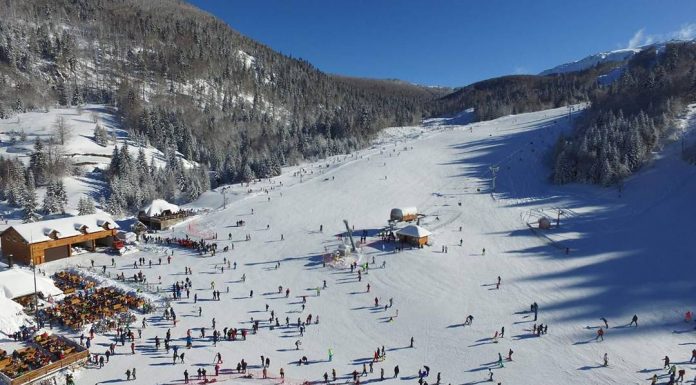 Sciare a Kolasin in Montenegro