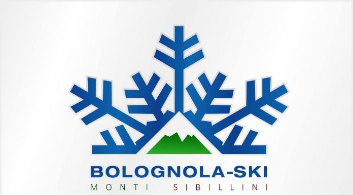 Il logo della società Bolognola ski che gestisce gli impianti di risalita