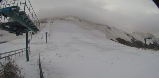 Monti Sibillini, il video della prima neve a Sassotetto e Bolognola