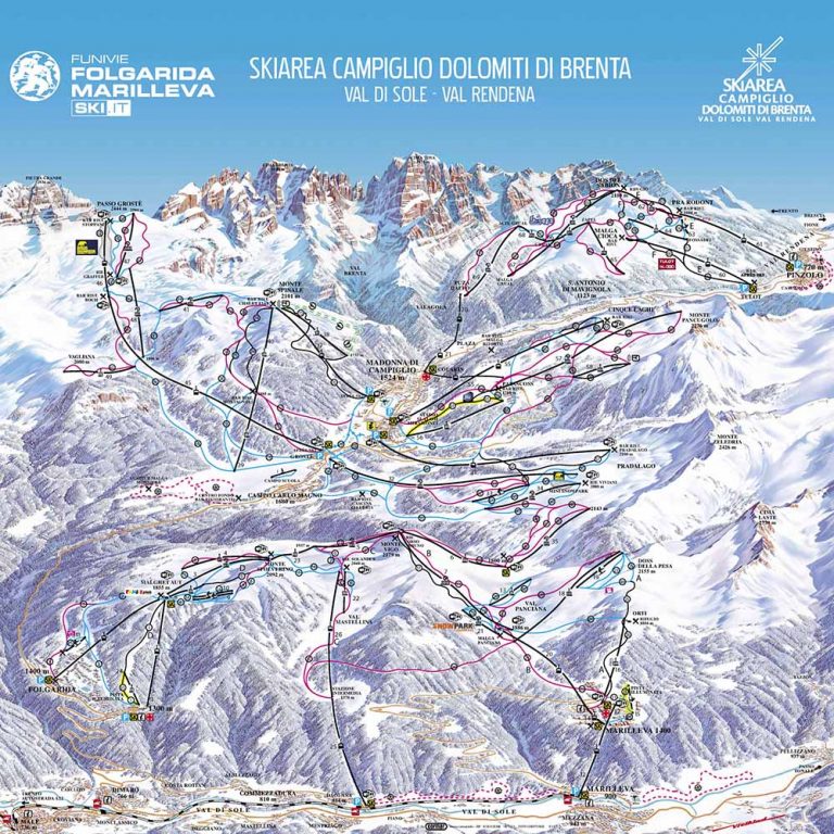 Madonna Di Campiglio Skipass 2025 - Mandie R Gonzalez