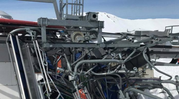 Foto della seggiovia impazzita a Gudauri in Georgia, crediti foto Reuters