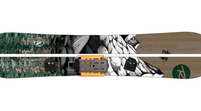 un esempio di splitboard